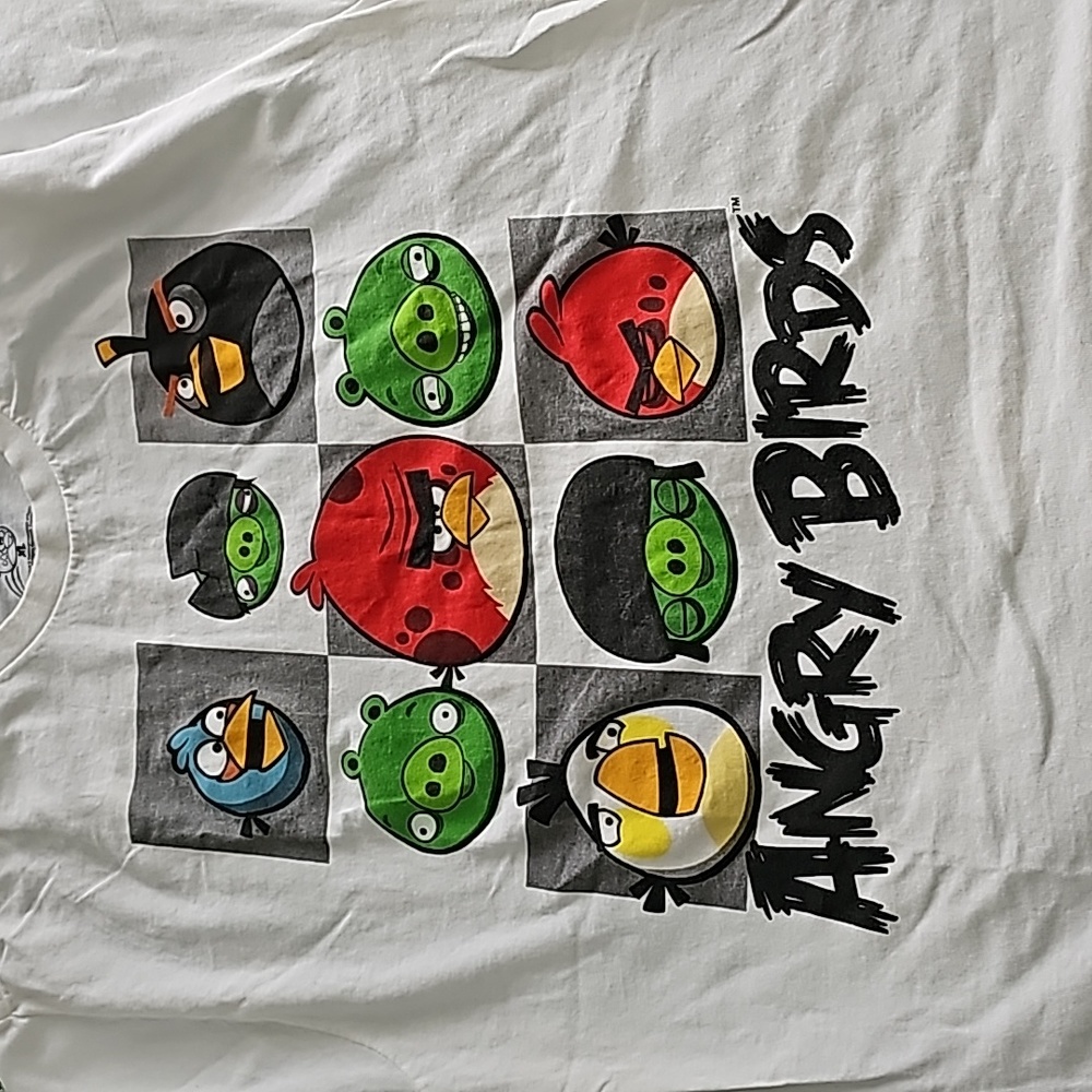 Angry birds t shirt